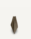 Small Dumpling, Taupe Leather